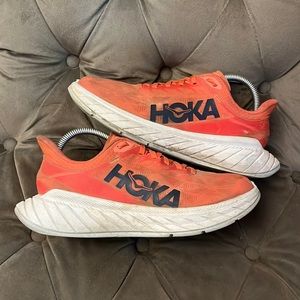 Hoka womens carbon X 2 running shoes